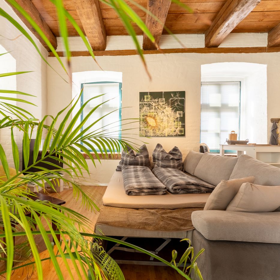 Blick in eine gemütliche Ferienwohnung